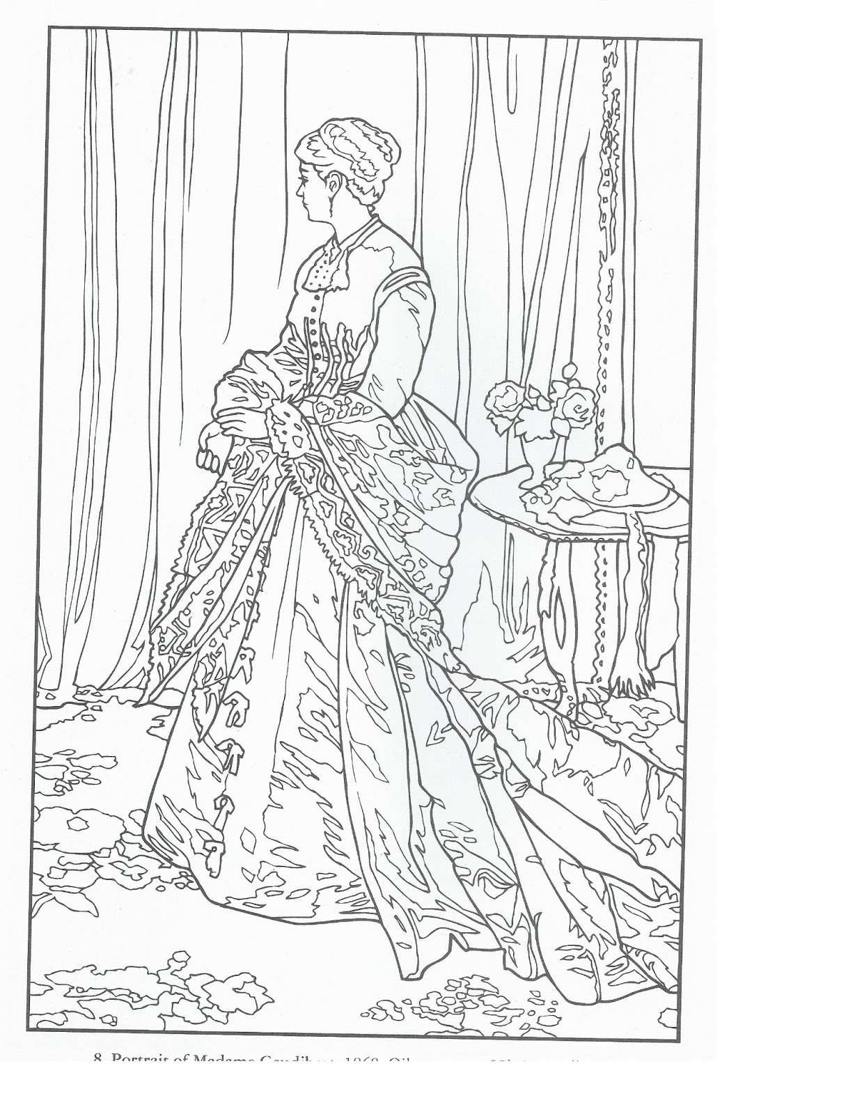 95 Claude Monet Coloring Pages Printable 10