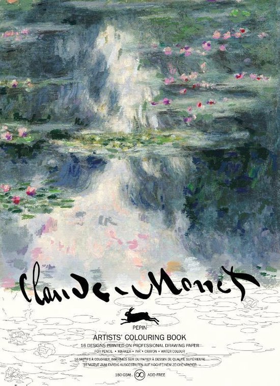 95 Claude Monet Coloring Pages Printable 45