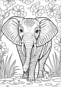 95 Claude Monet Coloring Pages Printable 47