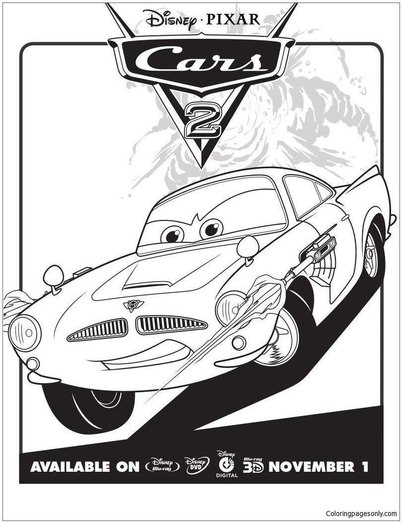 98 Exciting Disney Cars Coloring Pages Printable 14