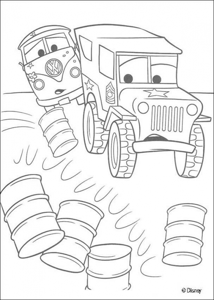 98 Exciting Disney Cars Coloring Pages Printable 16