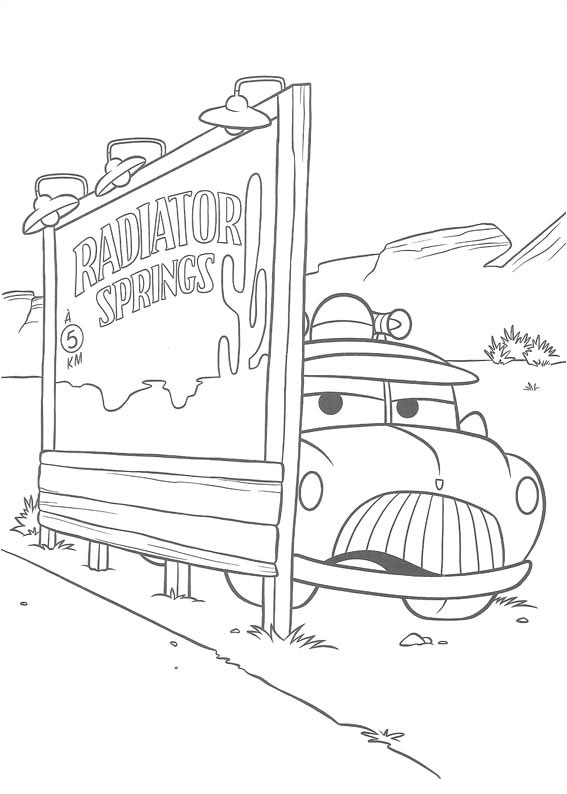 98 Exciting Disney Cars Coloring Pages Printable 24