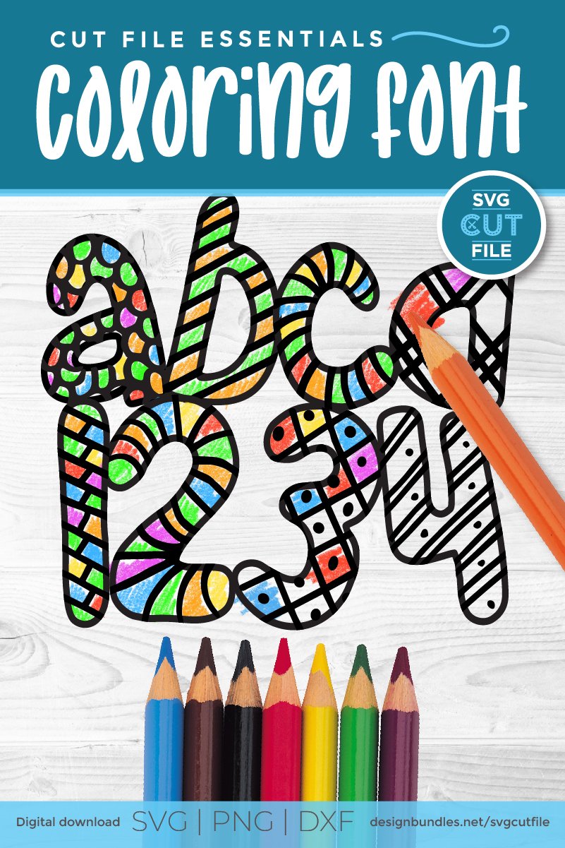 34+ Fantastic Alphabet Font Coloring Pages Printable