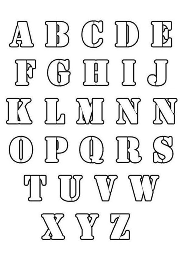 166+ Joyous Alphabet Font Coloring Pages Printable