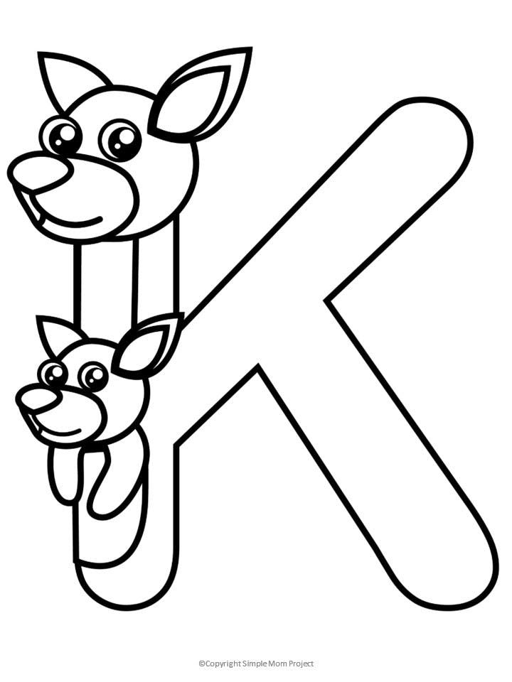 70+ Joyous Alphabet Lore K Coloring Pages Printable