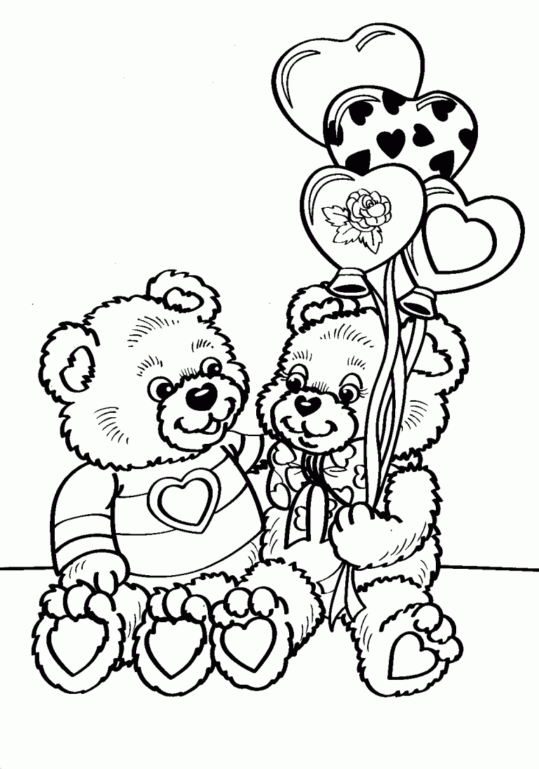 30 Graffiti Love Coloring Pages for Valentine's Day Printable 32