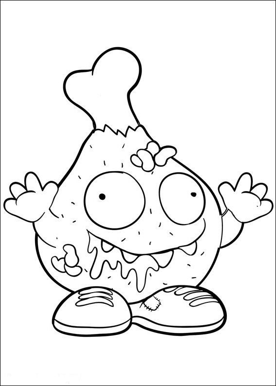 30 Slime Coloring Pages Printable 16