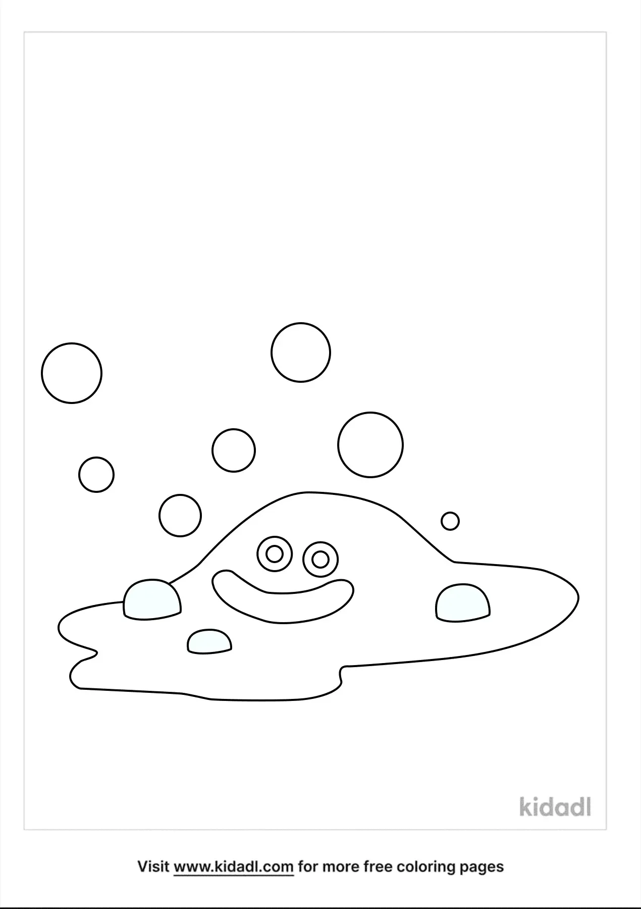 30 Slime Coloring Pages Printable 2