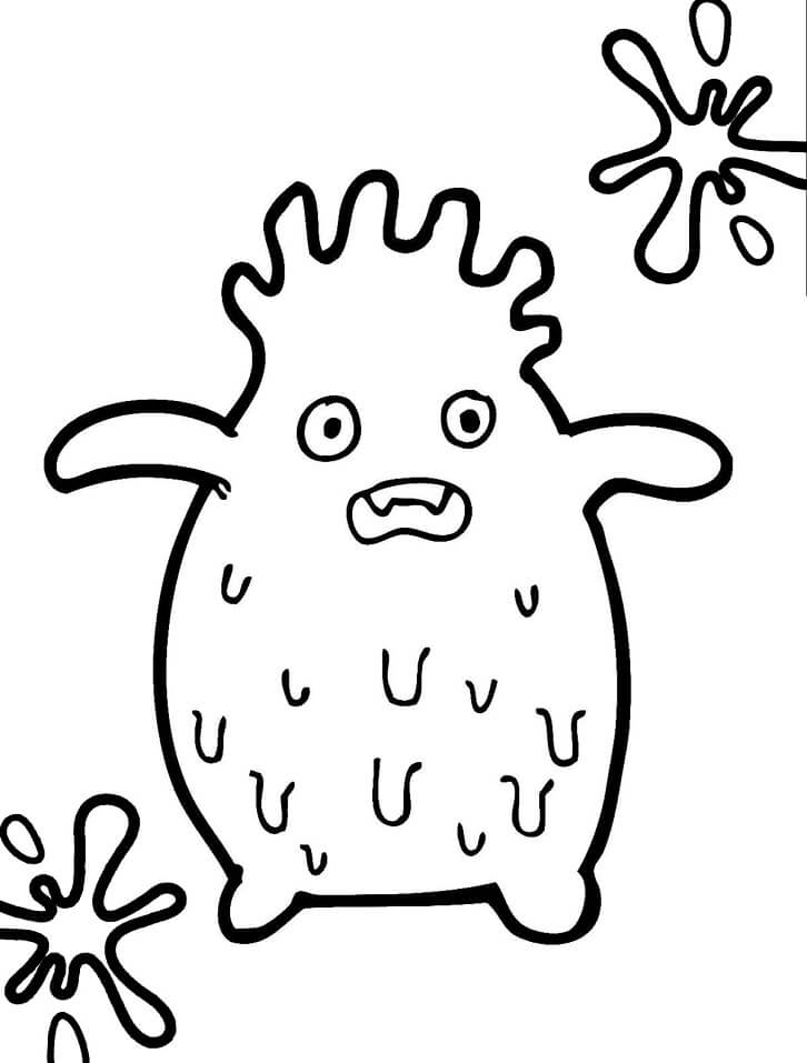 30 Slime Coloring Pages Printable 29