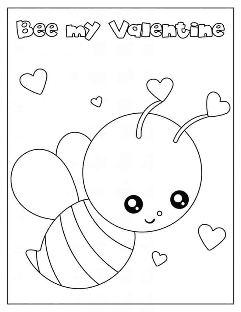 30 Teacher Valentine Coloring Pages Printable 13