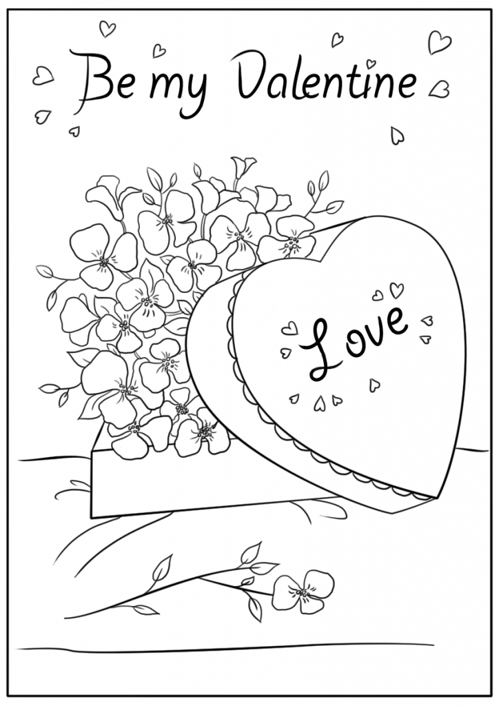 30 Teacher Valentine Coloring Pages Printable 14