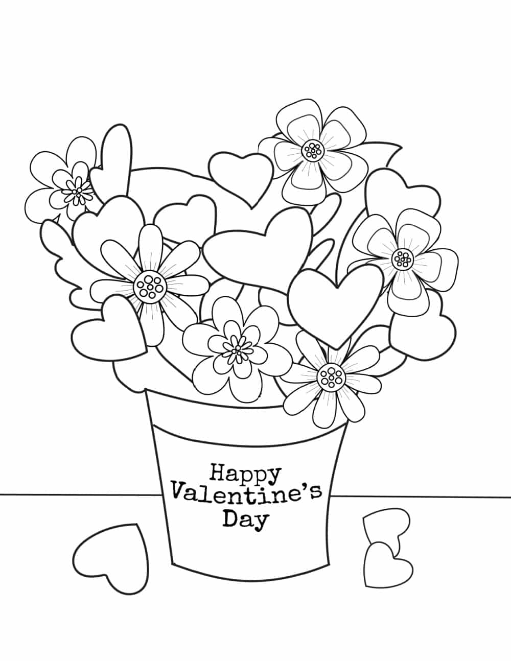 30 Teacher Valentine Coloring Pages Printable 30