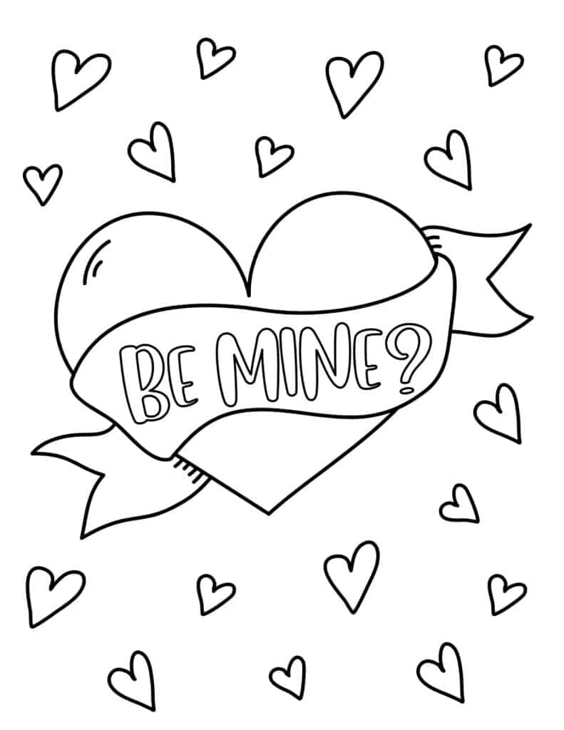 30 Teacher Valentine Coloring Pages Printable 35