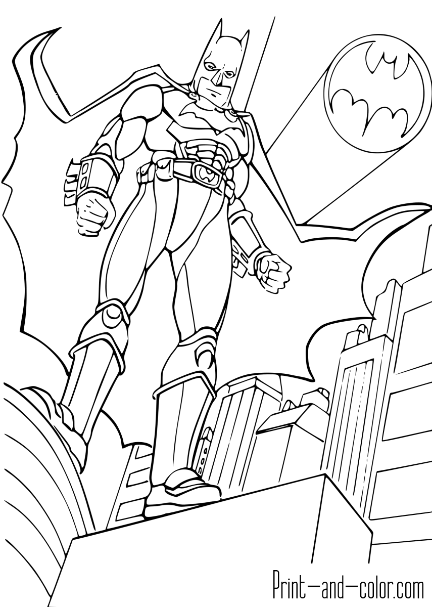 31 Batman and Robin Coloring Pages Printable 26