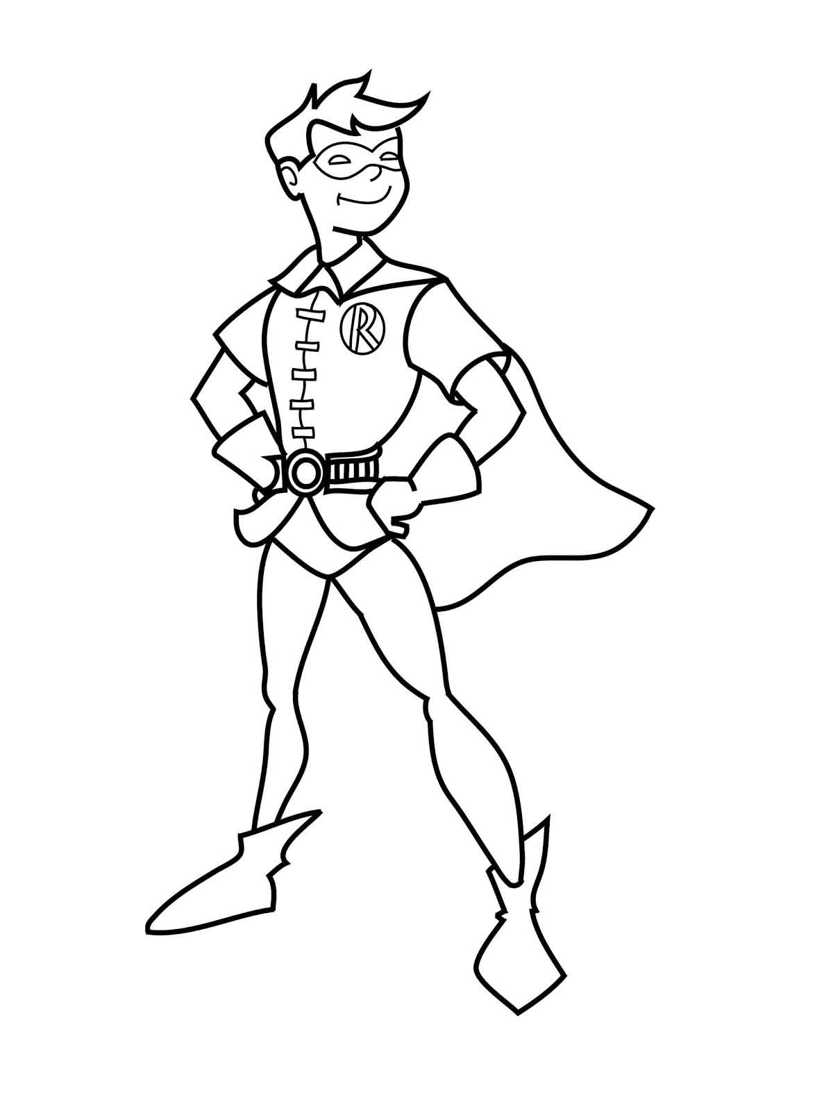 31 Batman and Robin Coloring Pages Printable 28