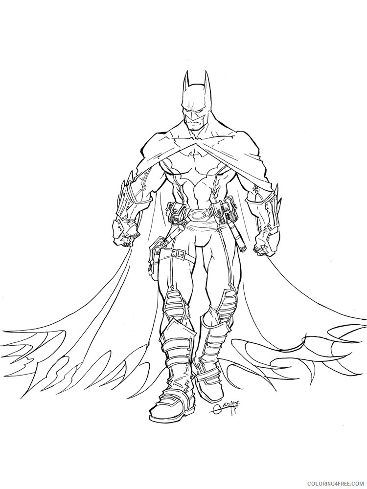 31 Batman and Robin Coloring Pages Printable 32