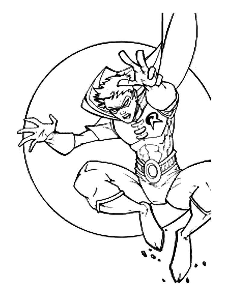 31 Batman and Robin Coloring Pages Printable 6