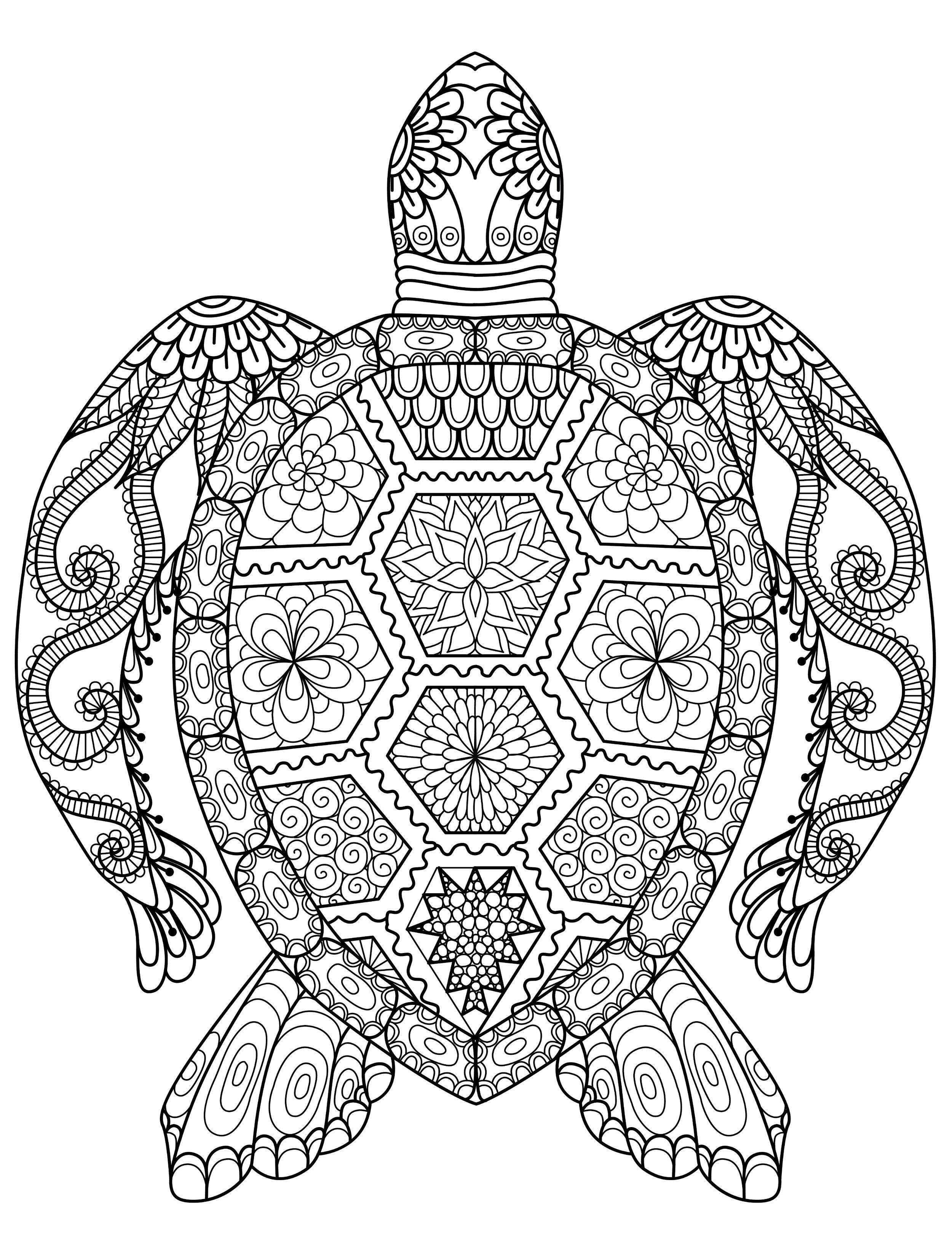 31 Hard Coloring Pages to Print Printable 1