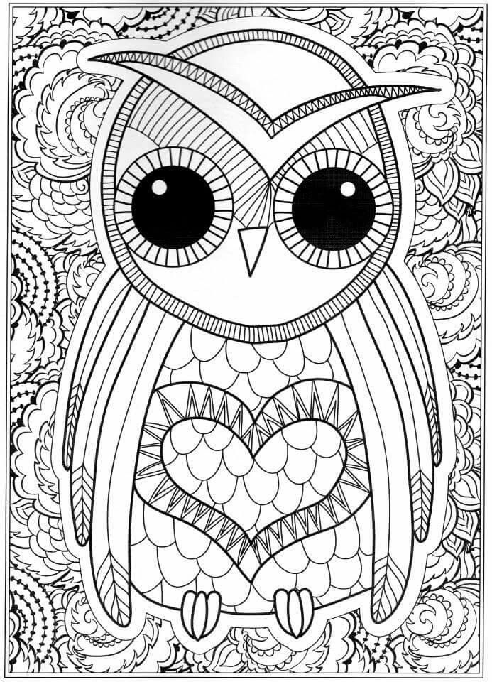 31 Hard Coloring Pages to Print Printable 10