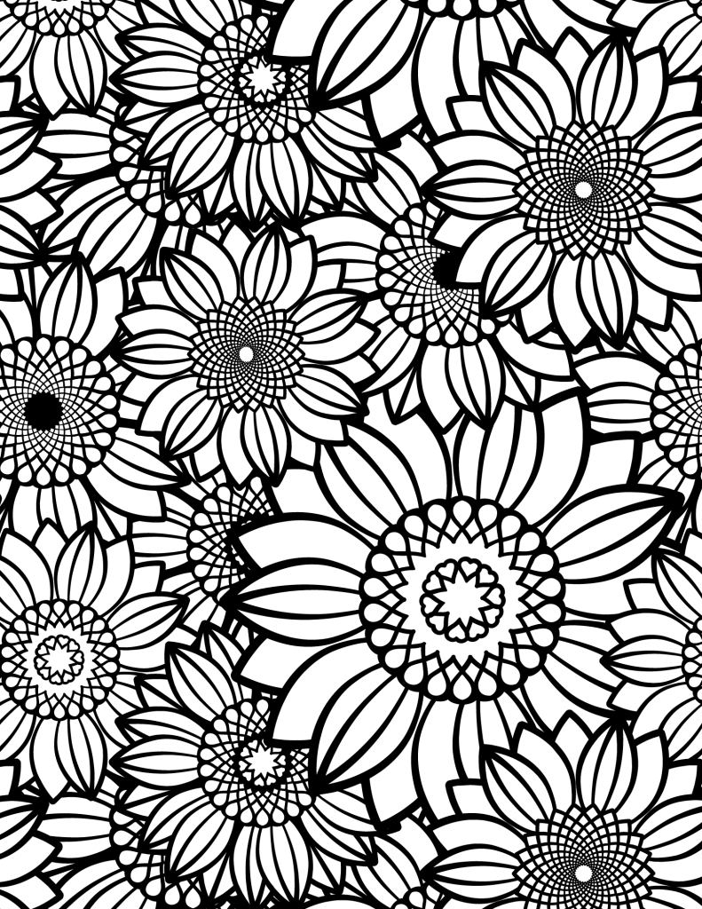 31 Hard Coloring Pages to Print Printable 15