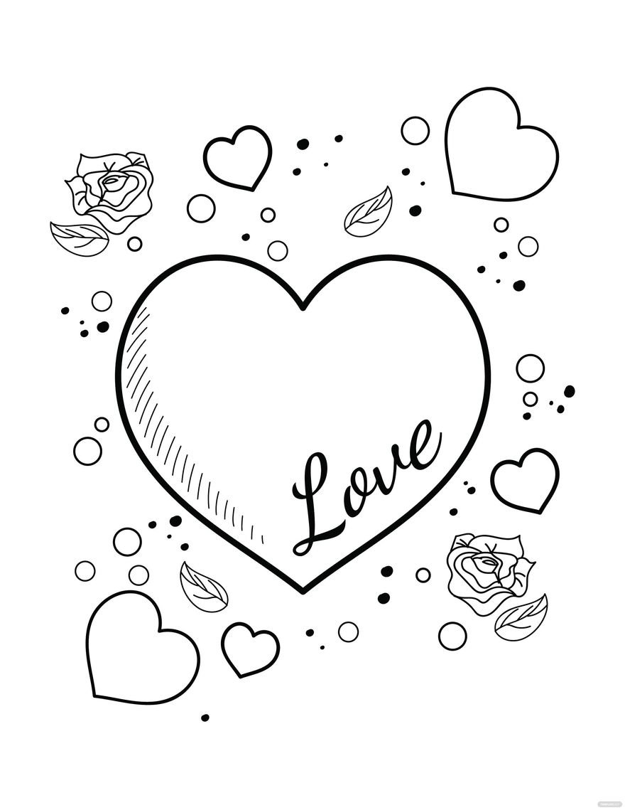 32 I Heart Guts Coloring Pages Fun Printable 14