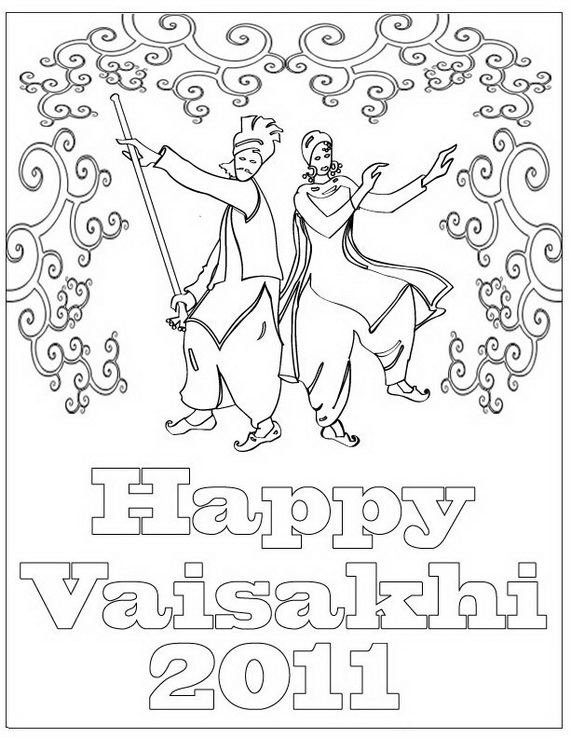 33 Punjabi Coloring Pages Printable 23