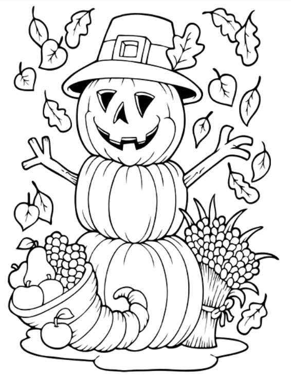 34 Kawaii Halloween Coloring Pages 28