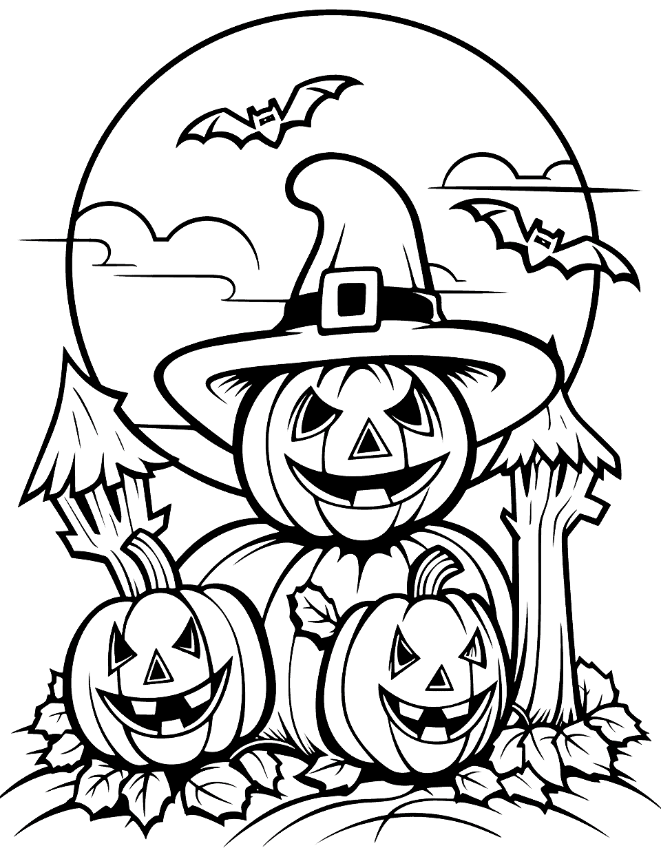 35 Free Printable Halloween Coloring Pages 11