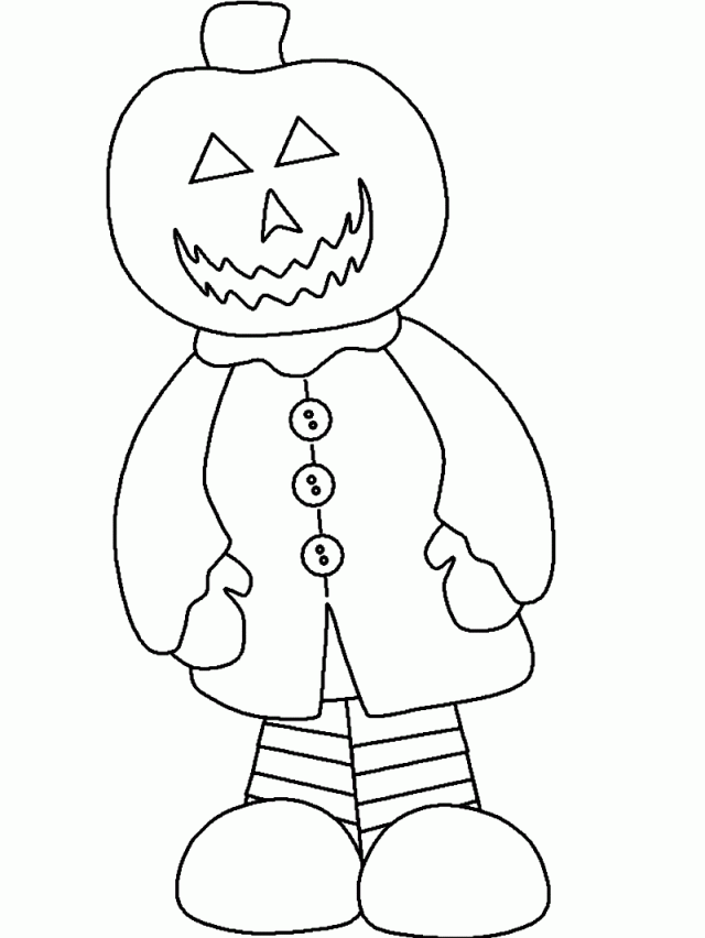 35 Free Printable Halloween Coloring Pages 18