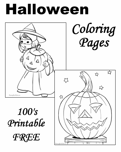 35 Free Printable Halloween Coloring Pages 19