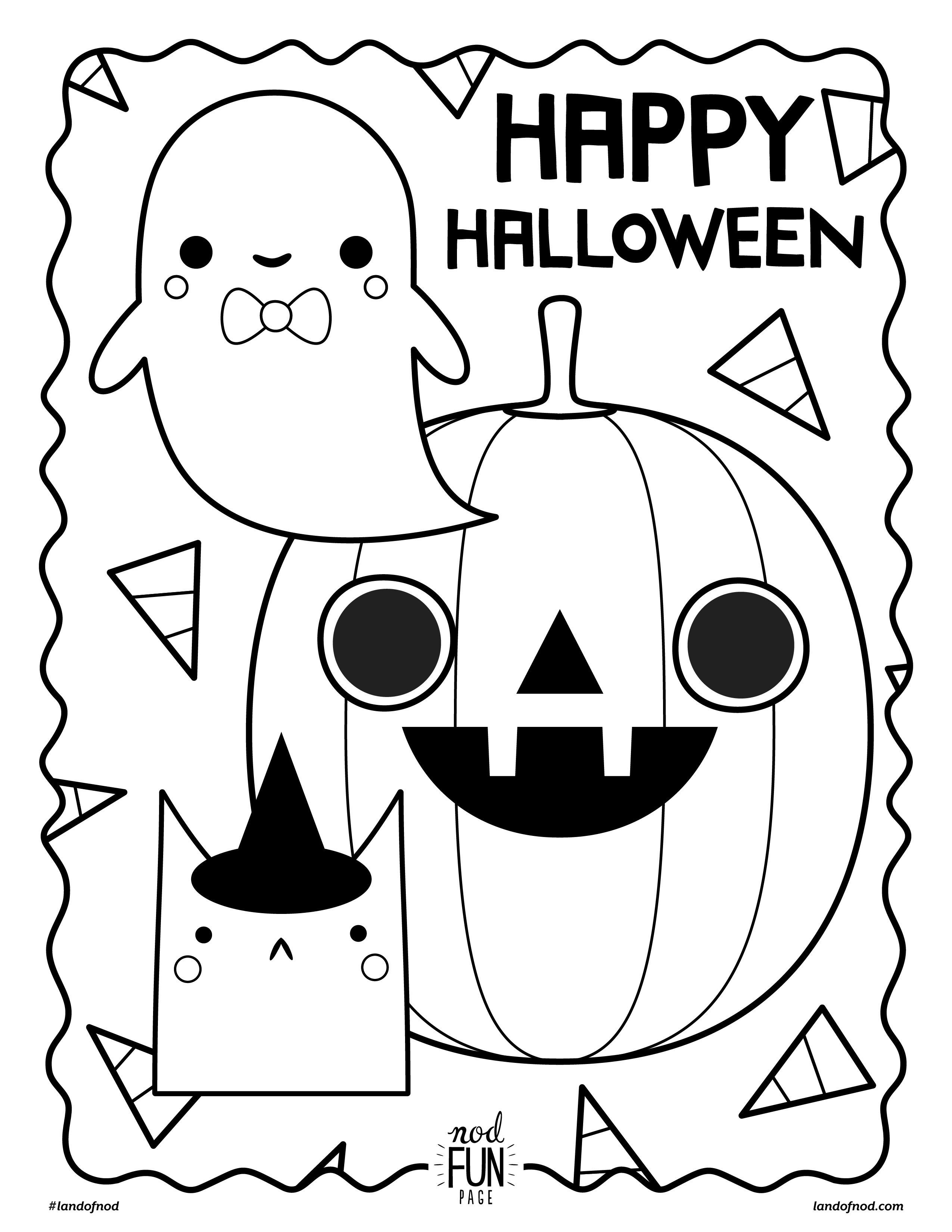 35 Free Printable Halloween Coloring Pages 7