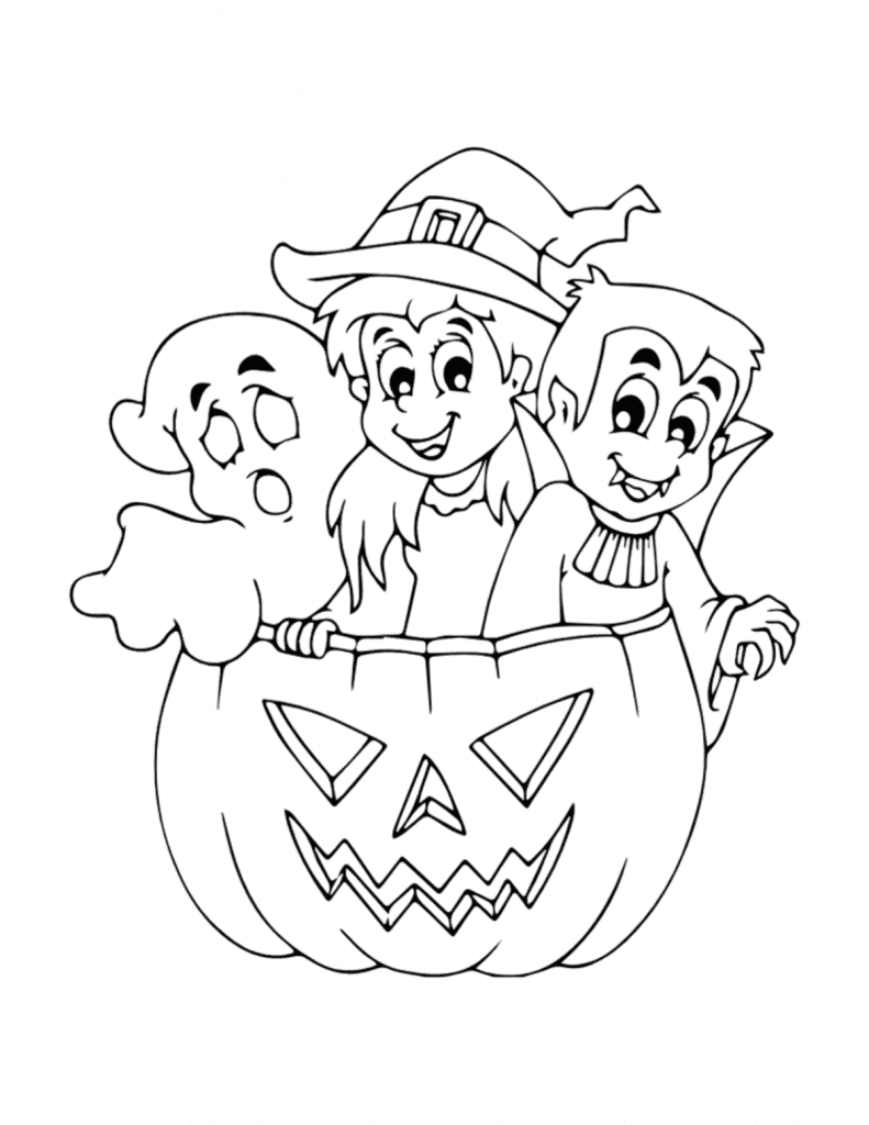 35 Free Printable Halloween Coloring Pages 8