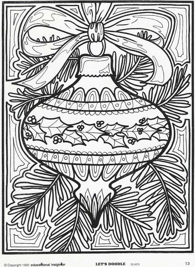 36 Happy Christmas Coloring Pages Printable 10