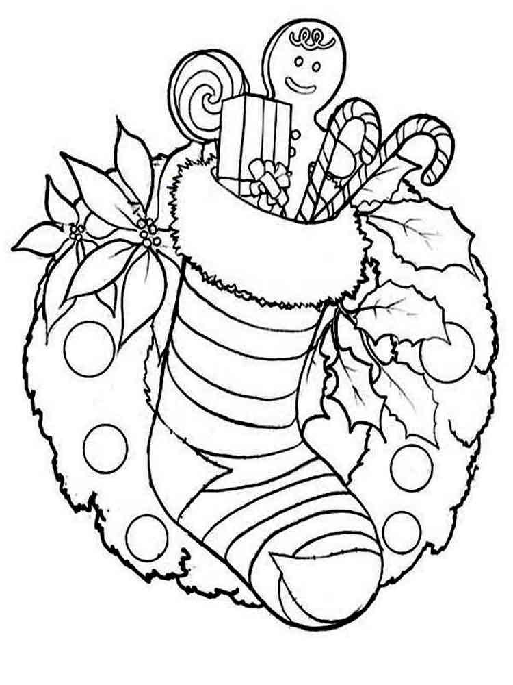 36 Happy Christmas Coloring Pages Printable 24