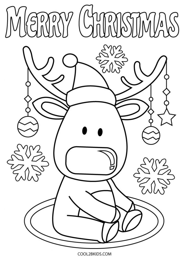 36 Happy Christmas Coloring Pages Printable 28