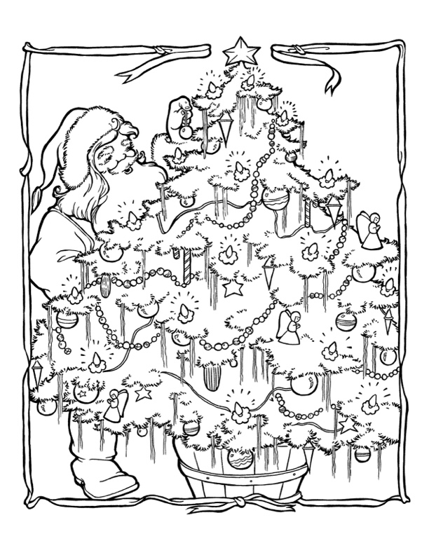 36 Happy Christmas Coloring Pages Printable 35