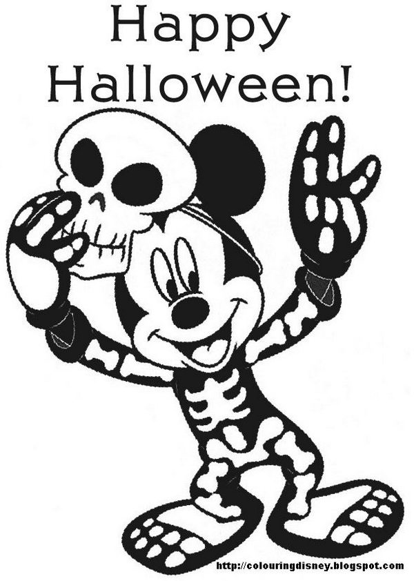 38 Halloween Fun Coloring Pages for All Ages Printable 16