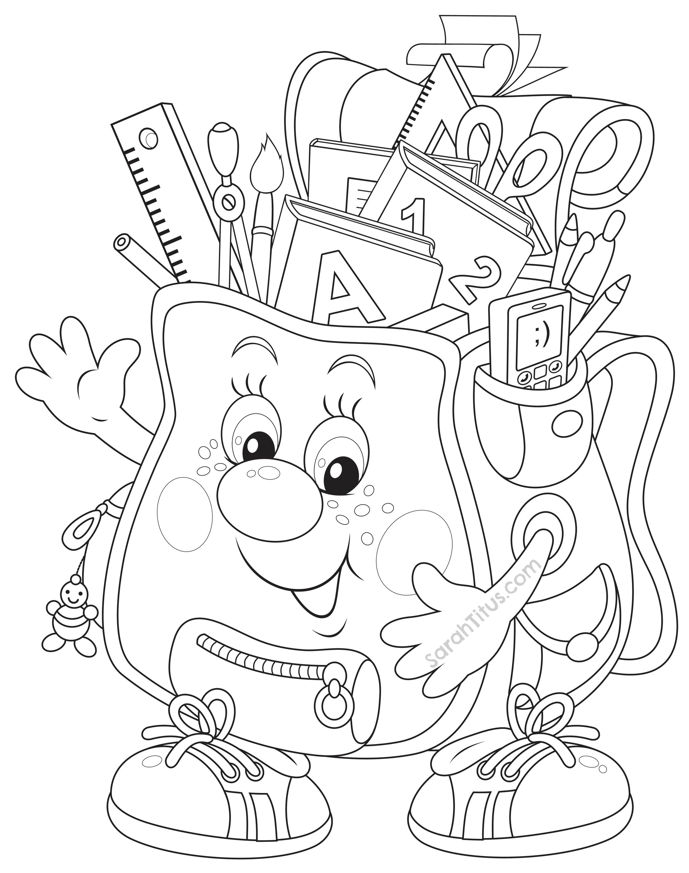 38 Halloween Fun Coloring Pages for All Ages Printable 19