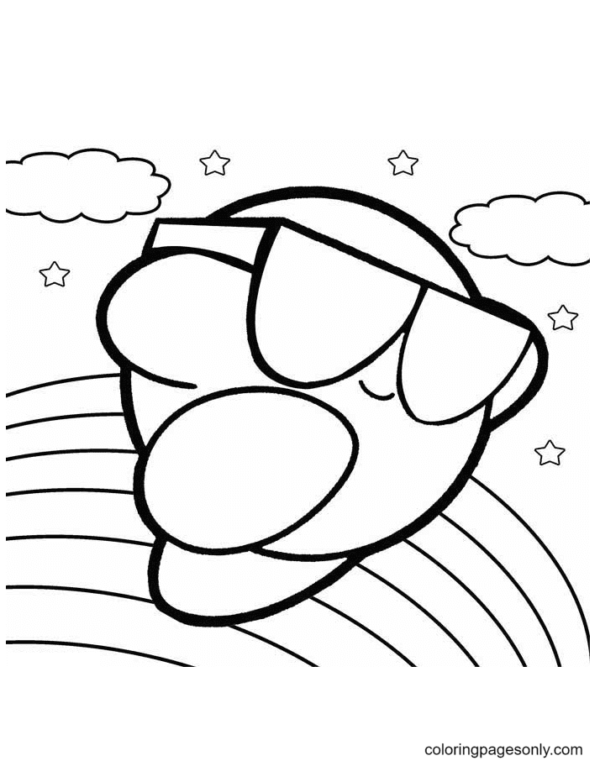 38 Kirby Coloring Pages Printable Fun 12