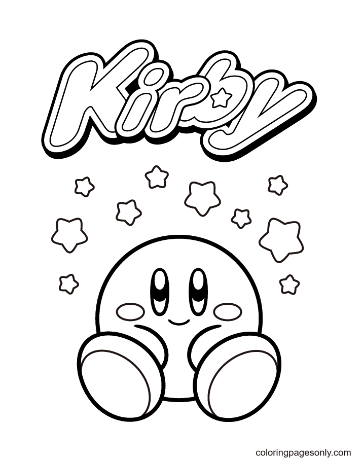 38 Kirby Coloring Pages Printable Fun 25