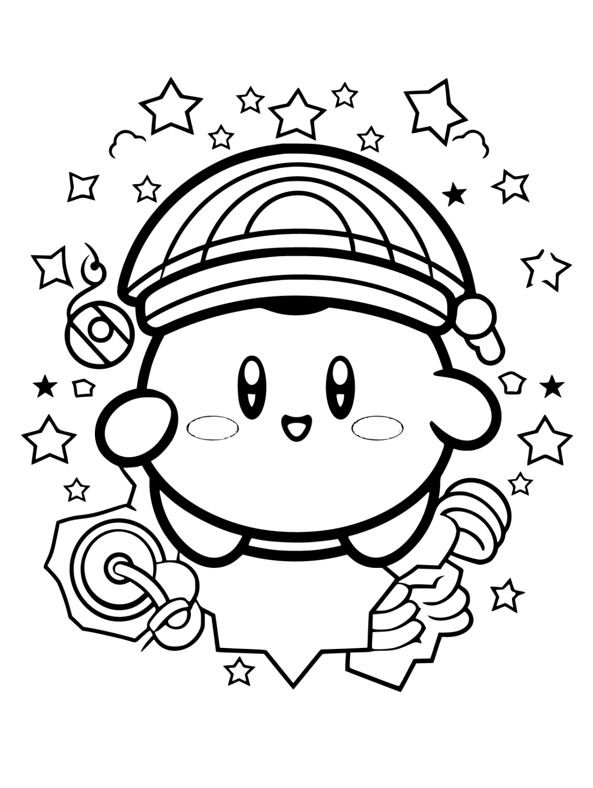 38 Kirby Coloring Pages Printable Fun 3