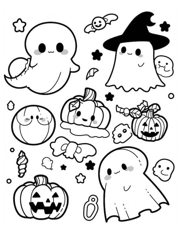 39 Pumpkin Coloring Pages for Kids and Adults - Free Printables 11