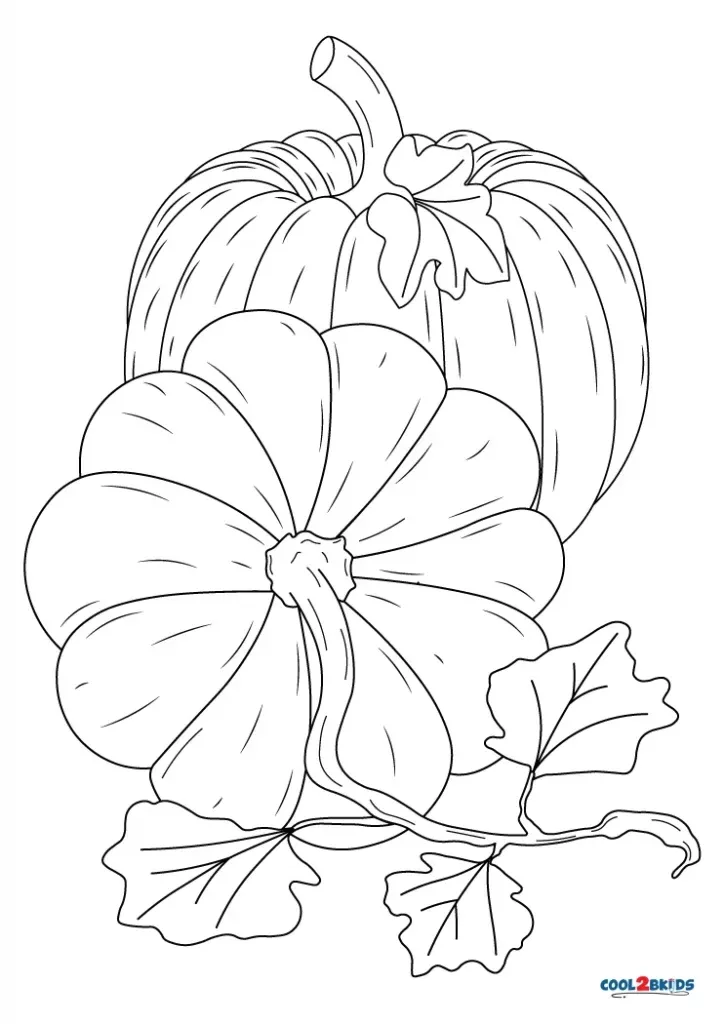 39 Pumpkin Coloring Pages for Kids and Adults - Free Printables 12