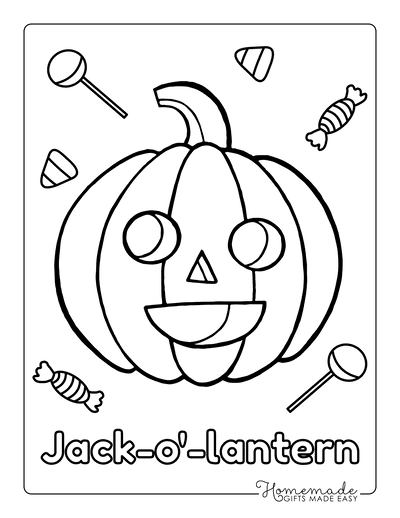 39 Pumpkin Coloring Pages for Kids and Adults - Free Printables 26