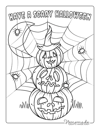 39 Pumpkin Coloring Pages for Kids and Adults - Free Printables 6