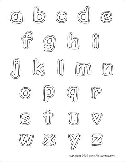 117+ Creative Alphabet Font Coloring Pages Printable