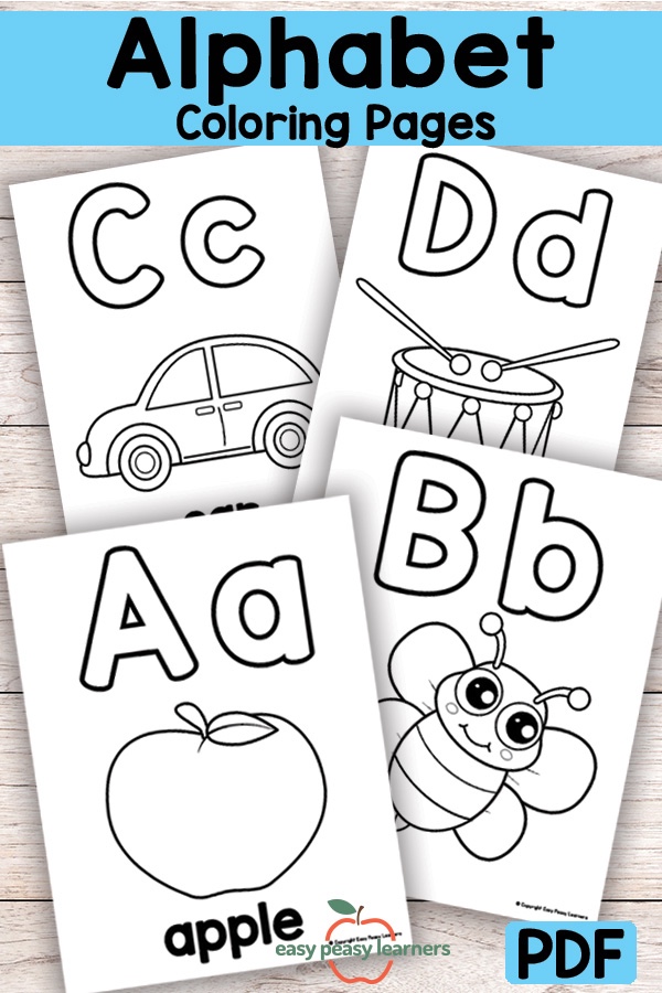 193+ Inspiring Alphabet Book Coloring Pages Printable