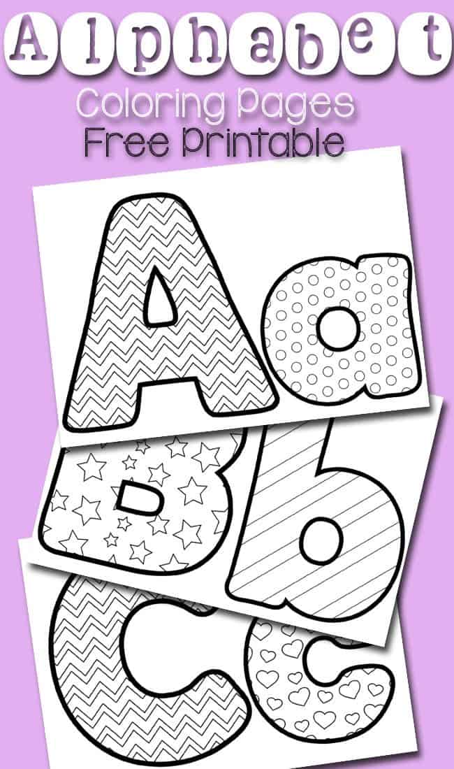 146+ Spectacular Alphabet Font Coloring Pages Printable