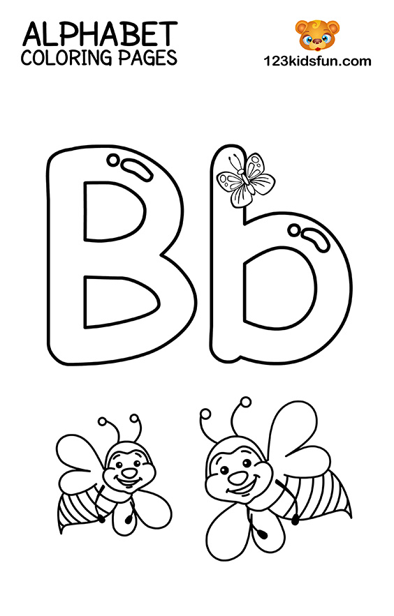 93+ Inspiring Alphabet Book Coloring Pages Printable