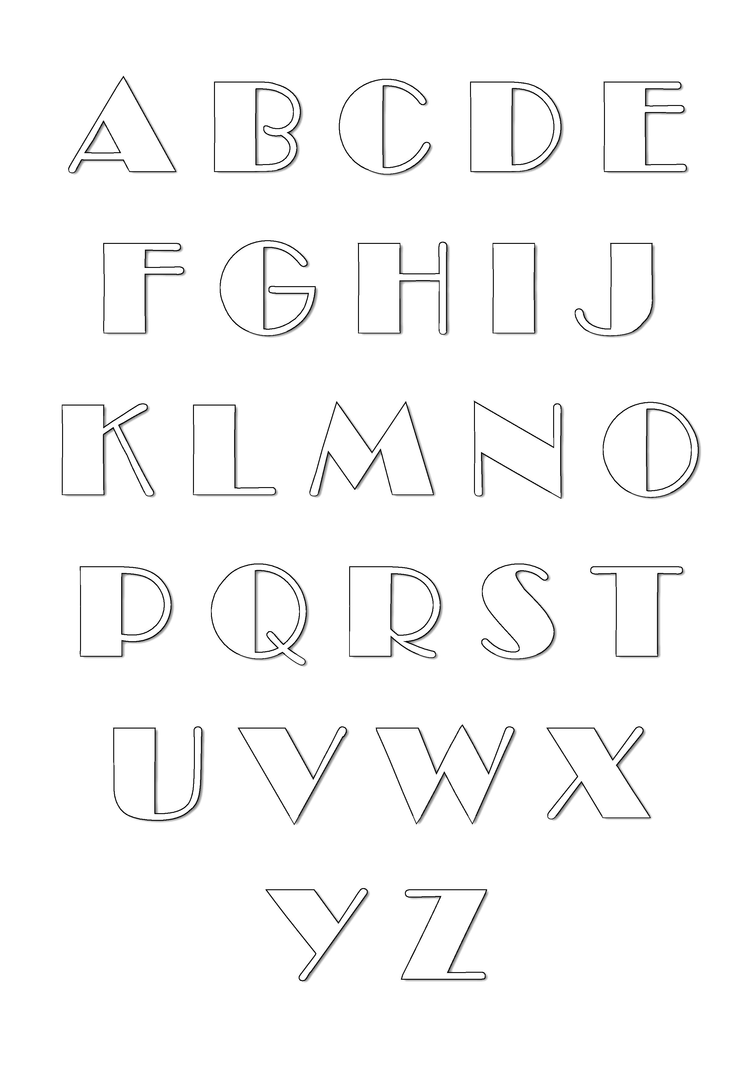 197+ Beautiful Alphabet Font Coloring Pages Printable